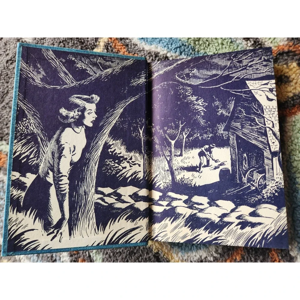 1959 Nancy Drew‎ The Password to Larkspur Lane HC w/ Dust Jacket Blue Tweed VG